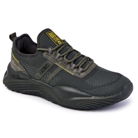 Herre sportssko Memory Foam Big Star KK174256 Khaki grøn