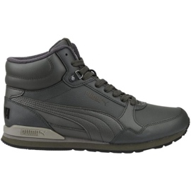 Puma St Runner v3 Mid-sko 387638 02 grå