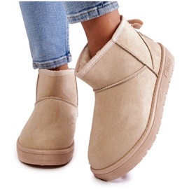 Dameisolerede snestøvler Big Star KK274290 Beige
