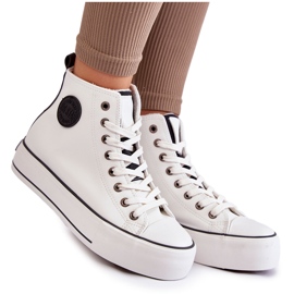 Højisolerede sneakers til kvinder Big Star KK274170 Hvid