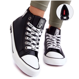 Klassiske højisolerede sneakers Big Star KK274598 Sort
