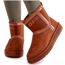 Slip-On snestøvler til kvinder Big Star KK274612 Brun