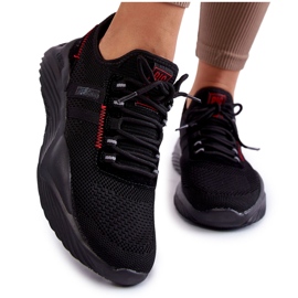 Damesneakers Memory Foam System Big Star KK274345 Sort