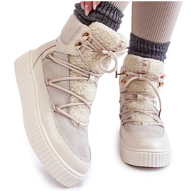 PL4 Snestøvler til kvinder La.Fi 280072W-QN Lys beige
