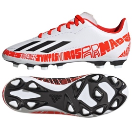 Adidas X Speedportal.4 FxG Jr GW8398 fodboldstøvler flerfarvet hvid
