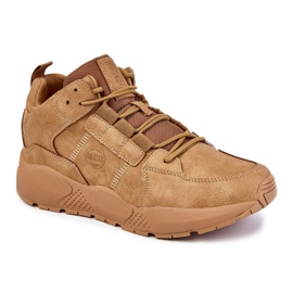 Herre sneakers Sportssko Big Star KK174248 Camel beige