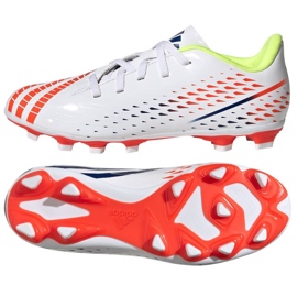 Adidas Predator Edge.4 FxG GW0968 fodboldsko hvid hvid
