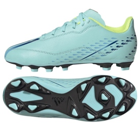 Adidas X Speedportal.4 FxG Jr GW8498 fodboldstøvler blå blå