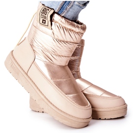 Snestøvler til kvinder Big Star II274121 Beige