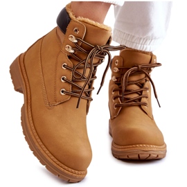 Dame varme støvler Camel Lonne brun