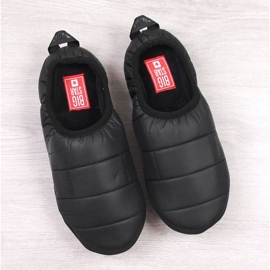 Big Star KK274604 INT1774 hjemmesko sort