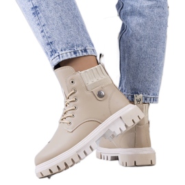 PA1 Beige damestøvler fra Odell