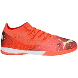 Puma Future 3.4 It M 107003 03 fodboldstøvler orange appelsiner og røde