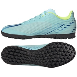 Adidas X Speedportal.4 Tf M GW8508 fodboldstøvler blå blå