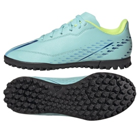 Adidas X Speedportal.4 Tf Jr GW8510 fodboldstøvler blå blå