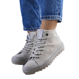 Grå isolerede sneakers Big Star GG274070