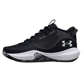 Under Armour Lockdown 6 basketballsko 3025616 001 sort sort