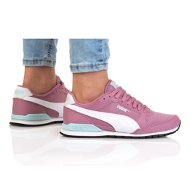 Puma St Runner V3 Mesh Jr 385510 08 lyserød