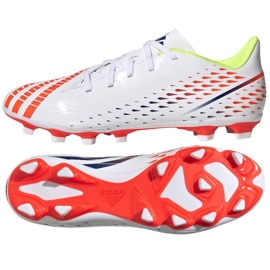 Adidas Predator Edge.4 FxG M GW0989 fodboldstøvler hvid hvid