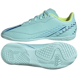 Adidas X Speedportal.4 In Jr GW8504 fodboldstøvler blå blå
