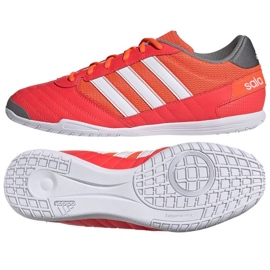 Adidas Super Sala In M GV7593 fodboldstøvler rød appelsiner og røde