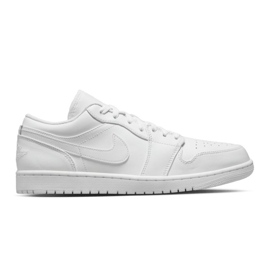 Nike Air Jordan 1 Low M 553558-136 sko hvid