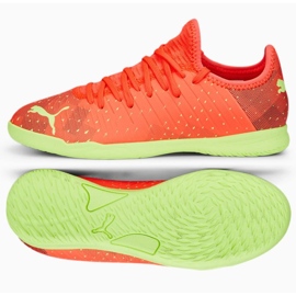 Puma Future Z 4.4 It Jr 107018 03 fodboldstøvler orange appelsiner og røde