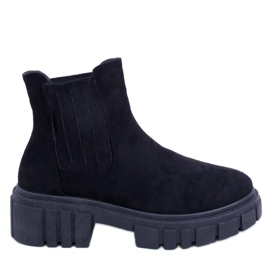 BM Leigh Black Jodhpur-støvler til kvinder sort