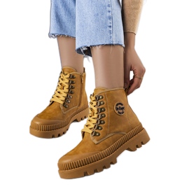 Kamelisolerede støvler LCJ-22-44-1339L Lee Cooper beige