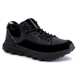 Herre sportssko Trappers Big Star KK174244 Sort
