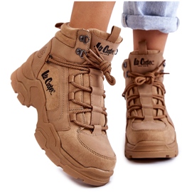 Trækkersko til kvinder Lee Cooper LCJ-22-31-1442 Brun beige