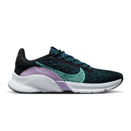 Nike SuperRep Go 3 Flyknit Next Nature sko DH3393-002 blå