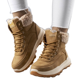 Beige isolerede støvler LCJ-22-44-1361L Lee Cooper