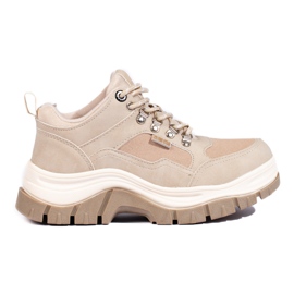 Beige støvler Big Star KK274363BE