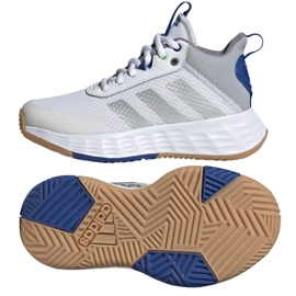 Adidas OwnTheGame 2.0 Jr GW1553 basketballsko hvid hvid