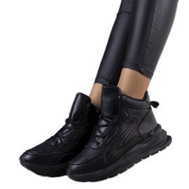 Sorte isolerede sneakers fra Tasma