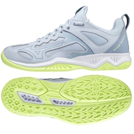 Mizuno SS22 Ghost Shadow W X1GB218002 håndboldsko blå blå