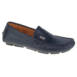 Boss Moccasin W J29288-849 sko blå