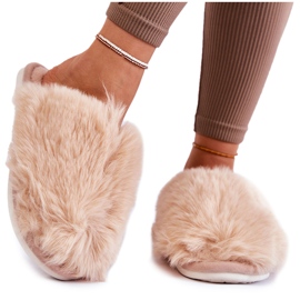 BM Beige sheryl pelssko til kvinder