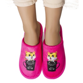 Neon pink bløde Catcup hjemmesko lyserød