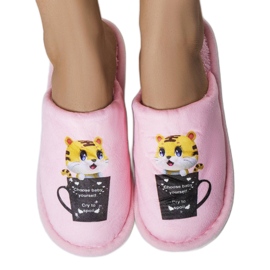 Pink bløde Catcup hjemmesko lyserød
