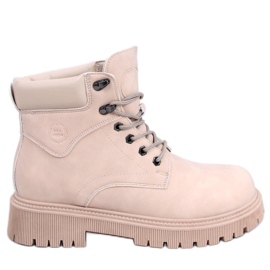 PA1 Trapper støvler isoleret Basco Beige