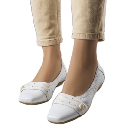 BM Lioma hvide ballerinaer