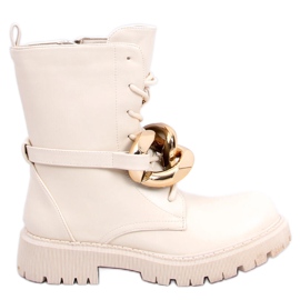 BM Snørestøvler Barkley Beige