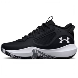 Under Armour Gs Lockdown 6 Jr. 3025617 001 basketballsko sort sort
