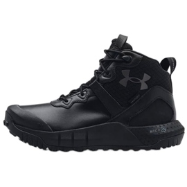 Under Armour W Mg Valsetz Mid Lthr Wp sko 3024335 001 sort