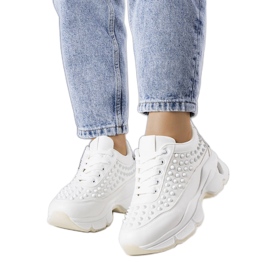 BM Suzeta hvide sneakers til kvinder