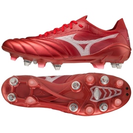 Mizuno Morelia Neo Iii ß Elite Mix M P1GC229160 fodboldstøvler rød appelsiner og røde