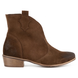 Exquisite Dame læderstøvler 1137 brun