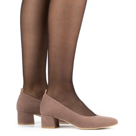 Ivbut Polske damepumps 446IV mørk beige